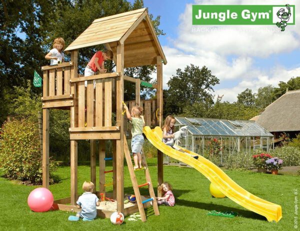 Jungle Palace: מתקן חצר לילדים לגינה XL, במבצע מיוחד לקיץ