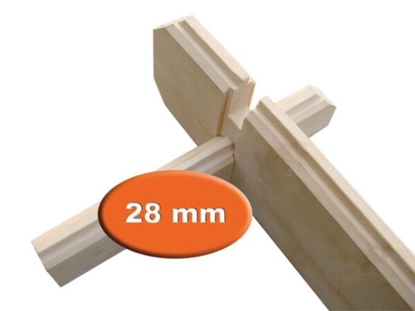 מחסן עץ, דגם: אינגמר Ingmar מידה (3.80X (3.00+80 מטר
